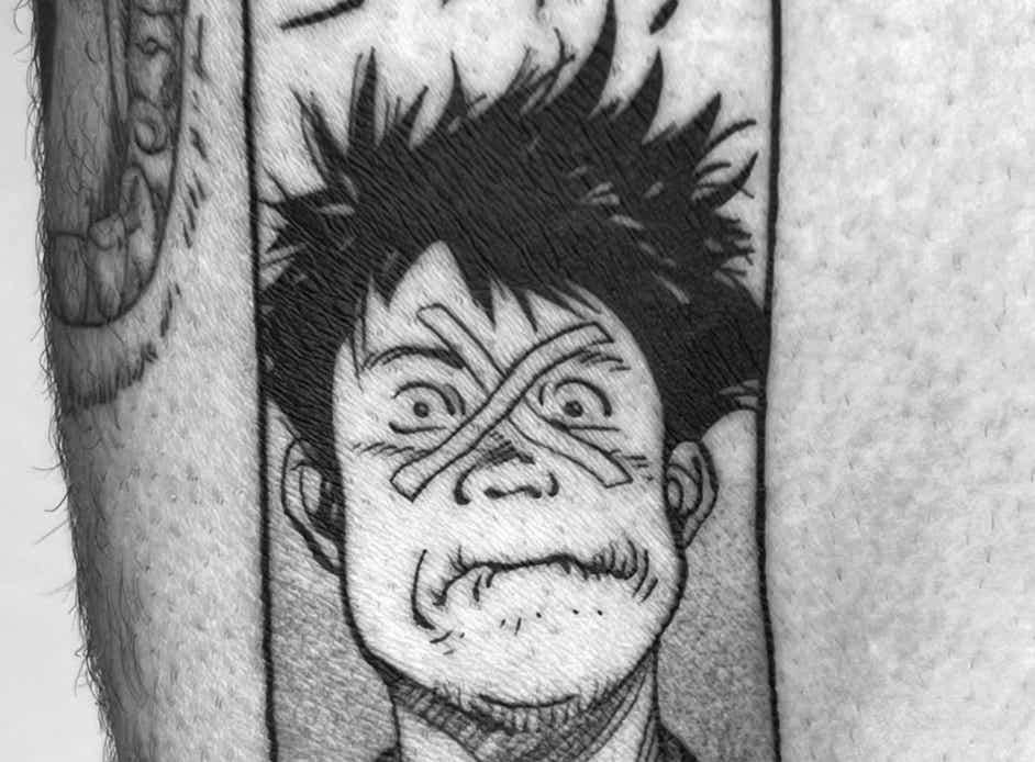 Anime Tattoo | The Wall Tattoo