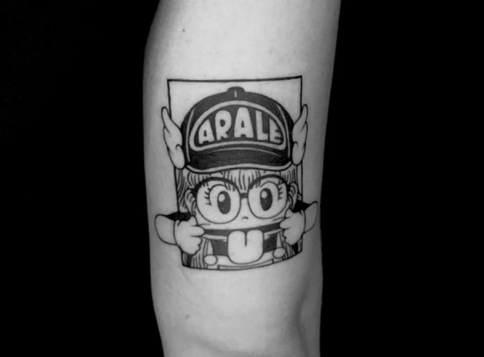 Anime Tattoo | The Wall Tattoo