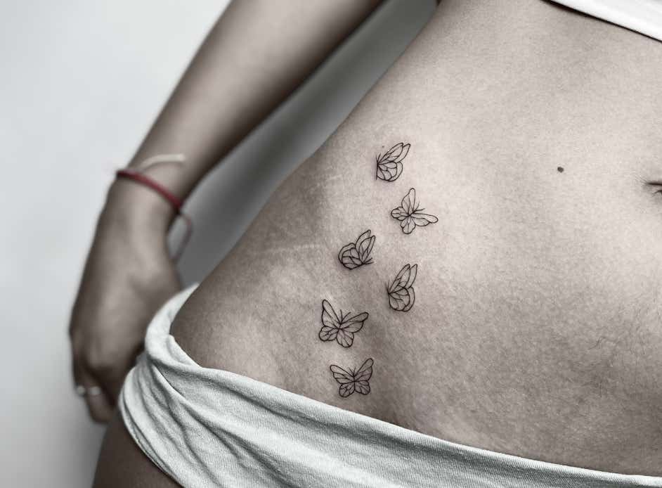 Fineline Tattoo | The Wall Tattoo