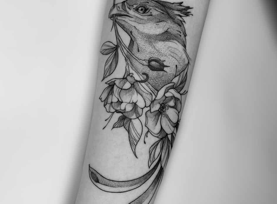 Dotwork Tattoo | The Wall Tattoo