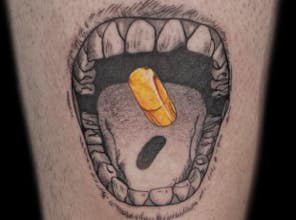 Tatuaje realizado por Stey Santos