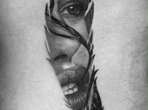 Tatuaje realizado por Stey Santos